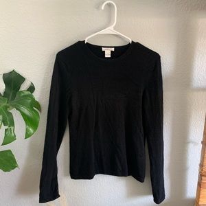 Harold’s long sleeve 100% cashmere top